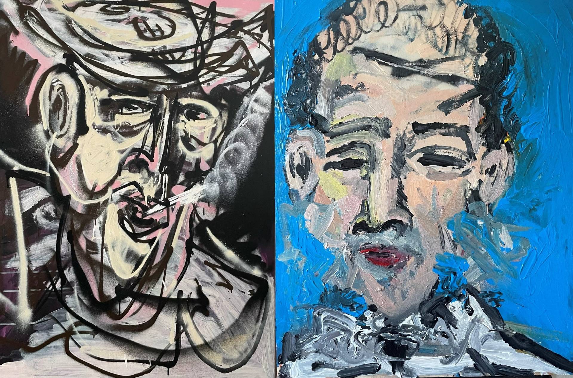 Exposition à La Prairie : le coup de pinceau intuitif d’un jeune artiste