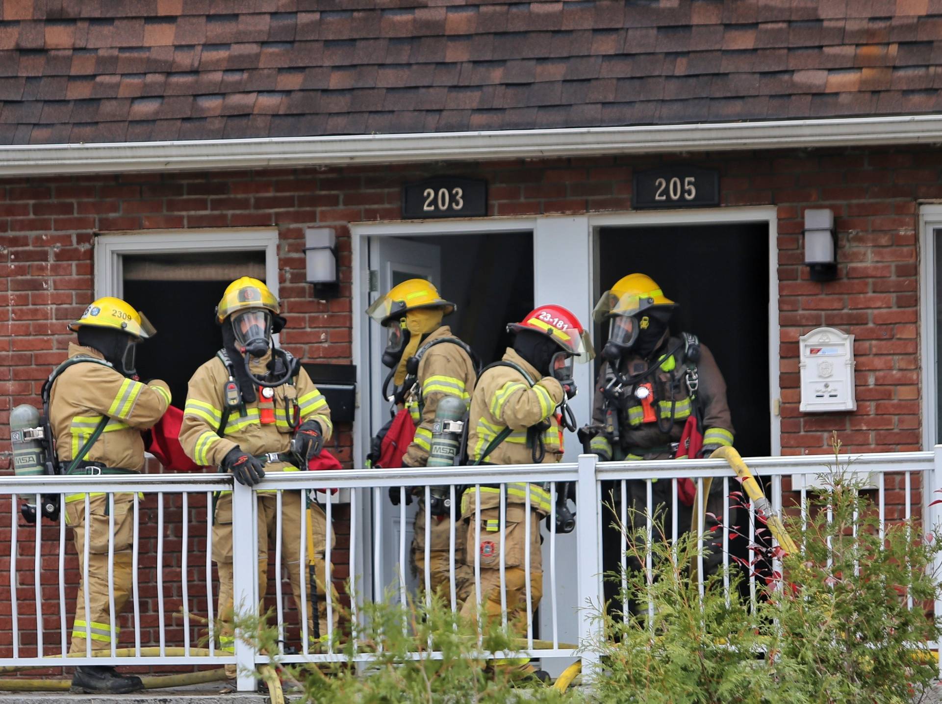 Un bâtiment résidentiel prend feu à Candiac