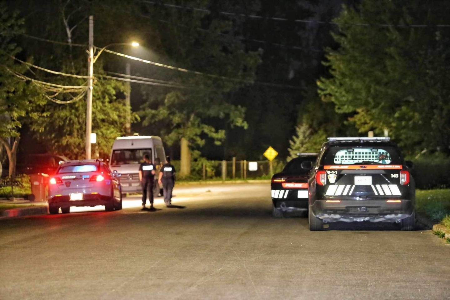 Arrestation pour méfait à Delson