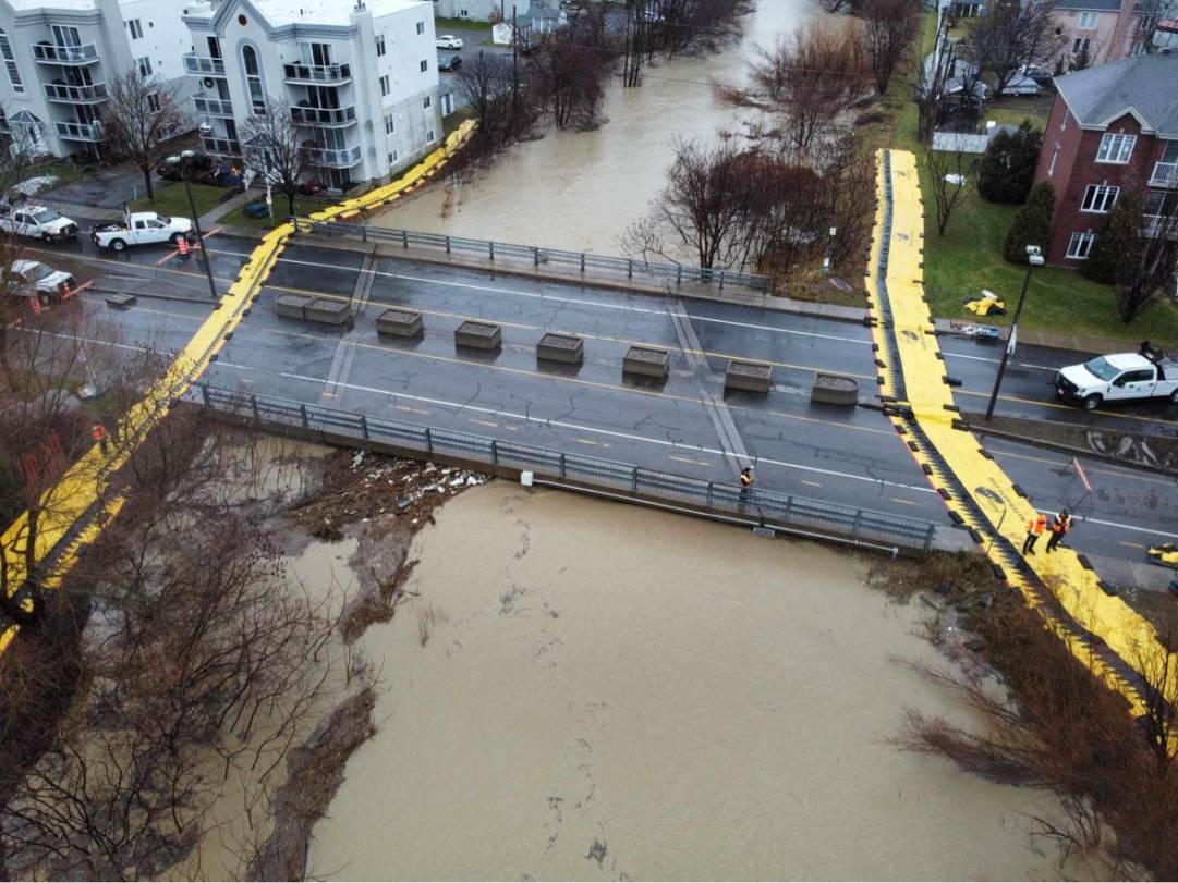 Fortes pluies : Sainte-Catherine sur le qui-vive