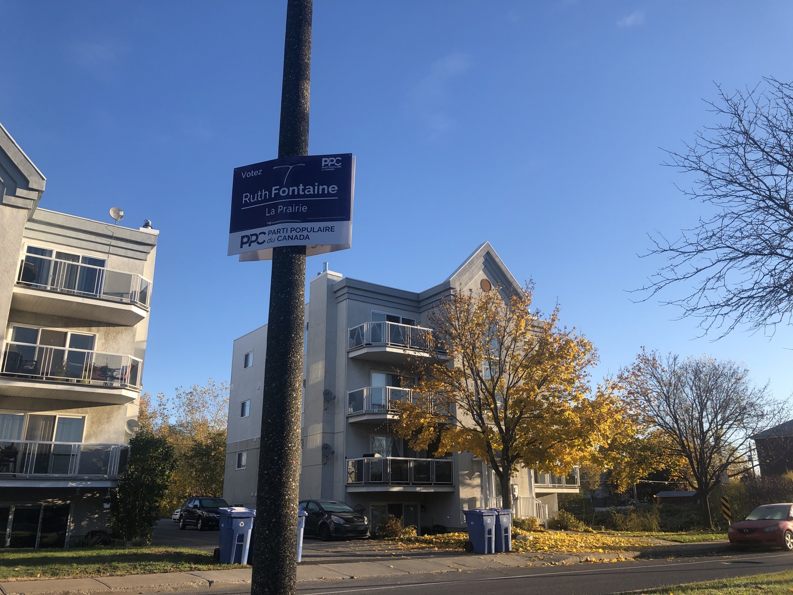 Des pancartes électorales fédérales persistent dans le paysage