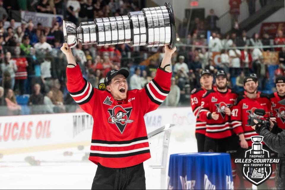 «C’est incroyable» – Alexis Gendron savoure le titre avec les Voltigeurs