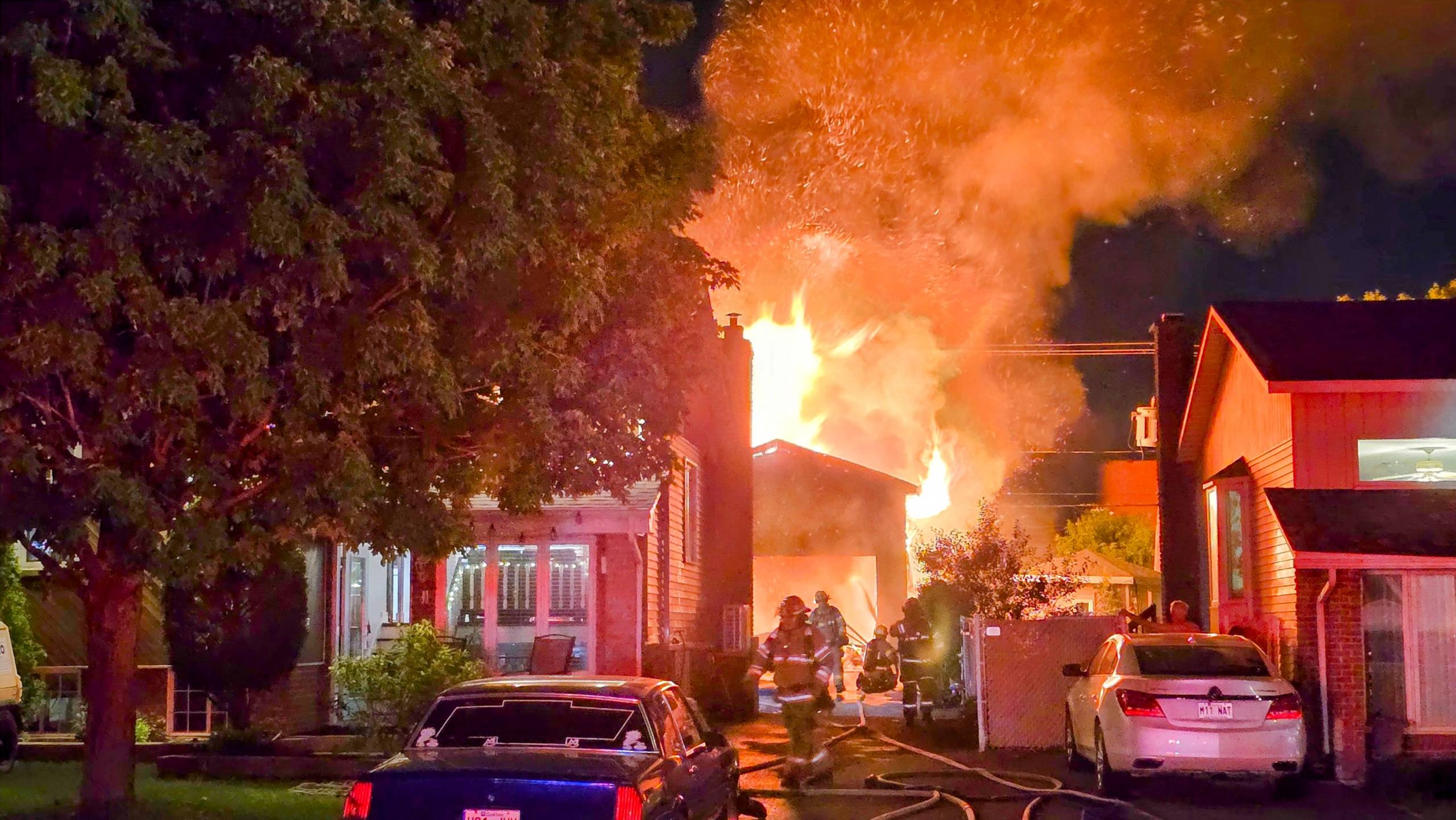 8 blessés dans un incendie à Saint-Constant
