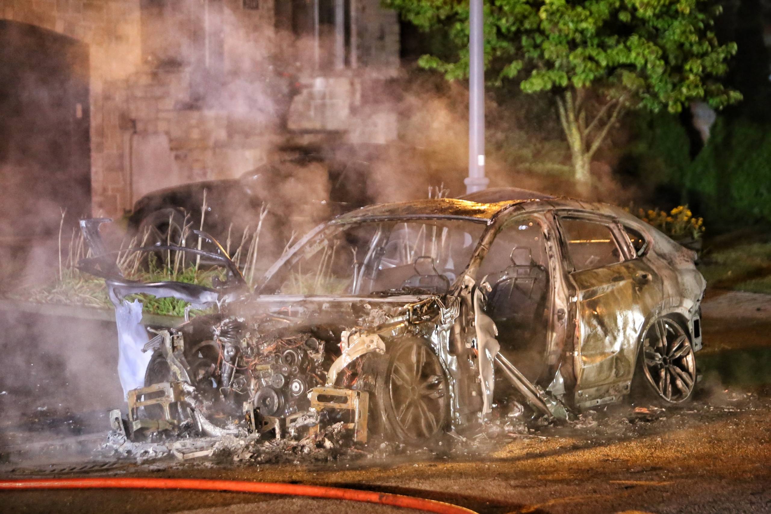 La police enquête sur un incendie suspect à La Prairie