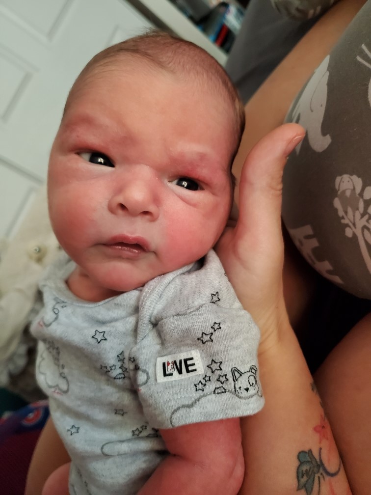 Joshua, premier bébé 2022 à l’Hôpital Charles-Le Moyne