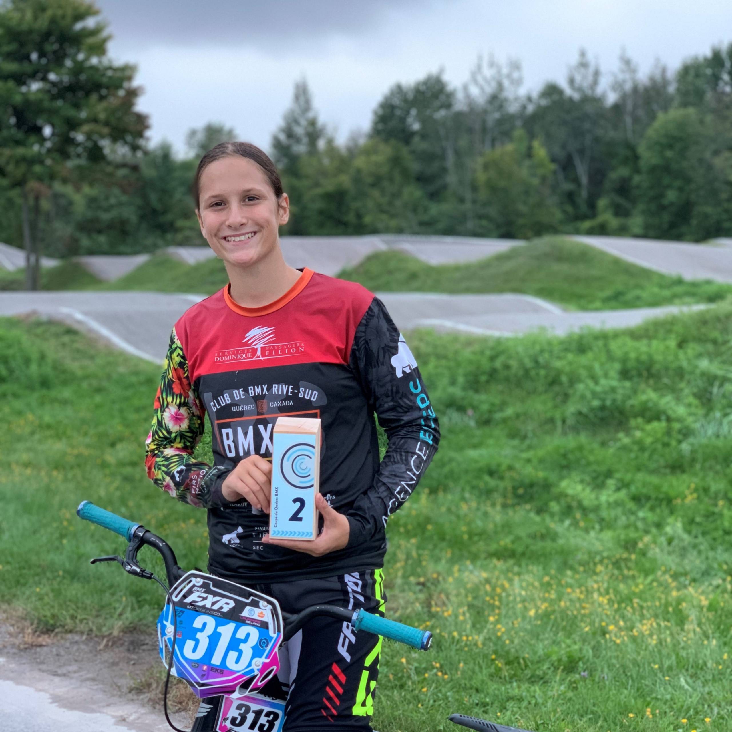 Une Longueuilloise en route vers les Championnats du monde de BMX