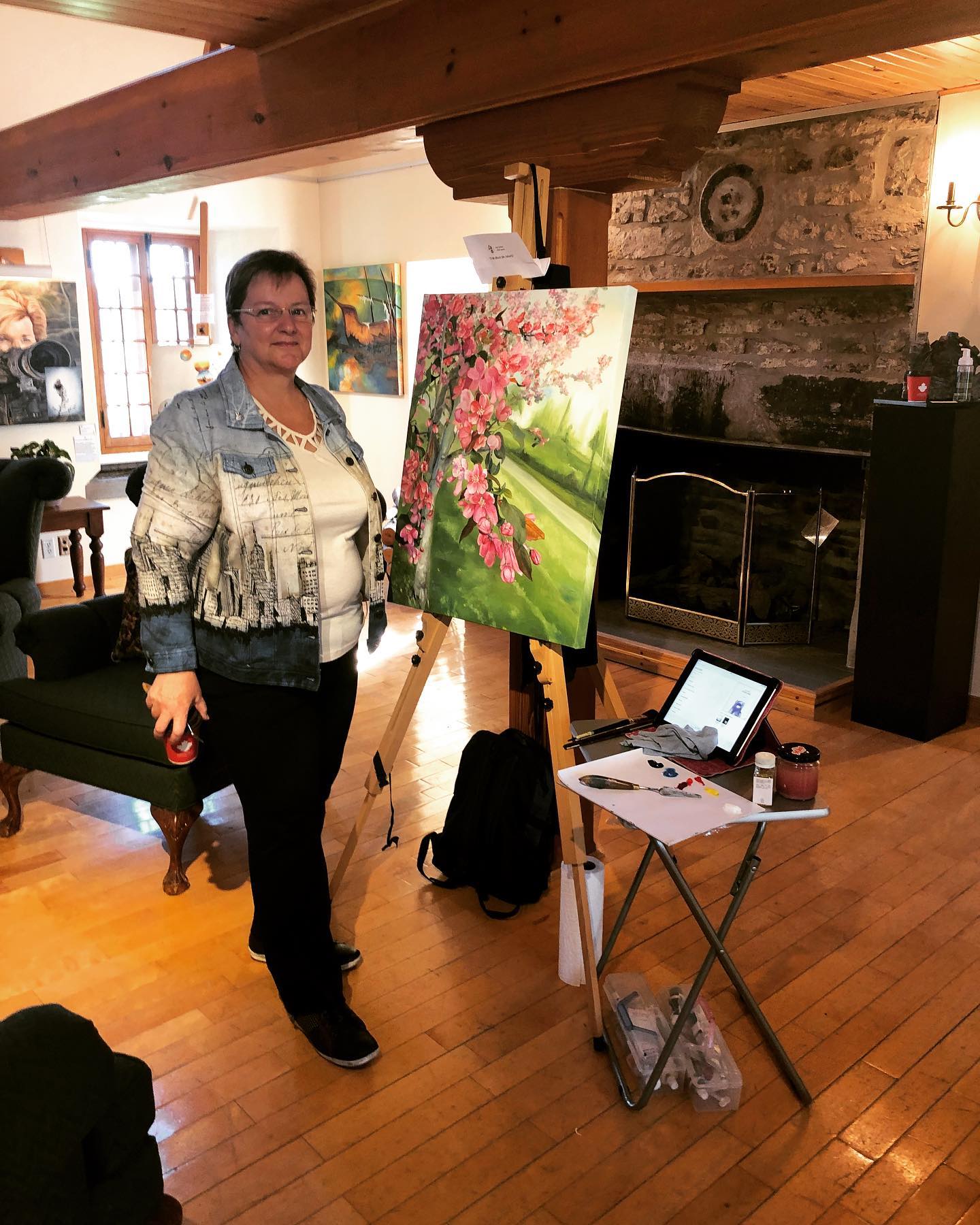 Sa première exposition en solo à Candiac