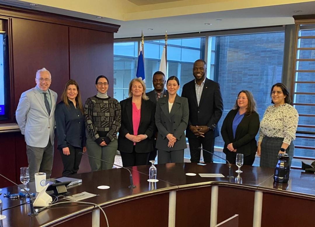 La mairesse présente les enjeux de Longueuil aux candidats