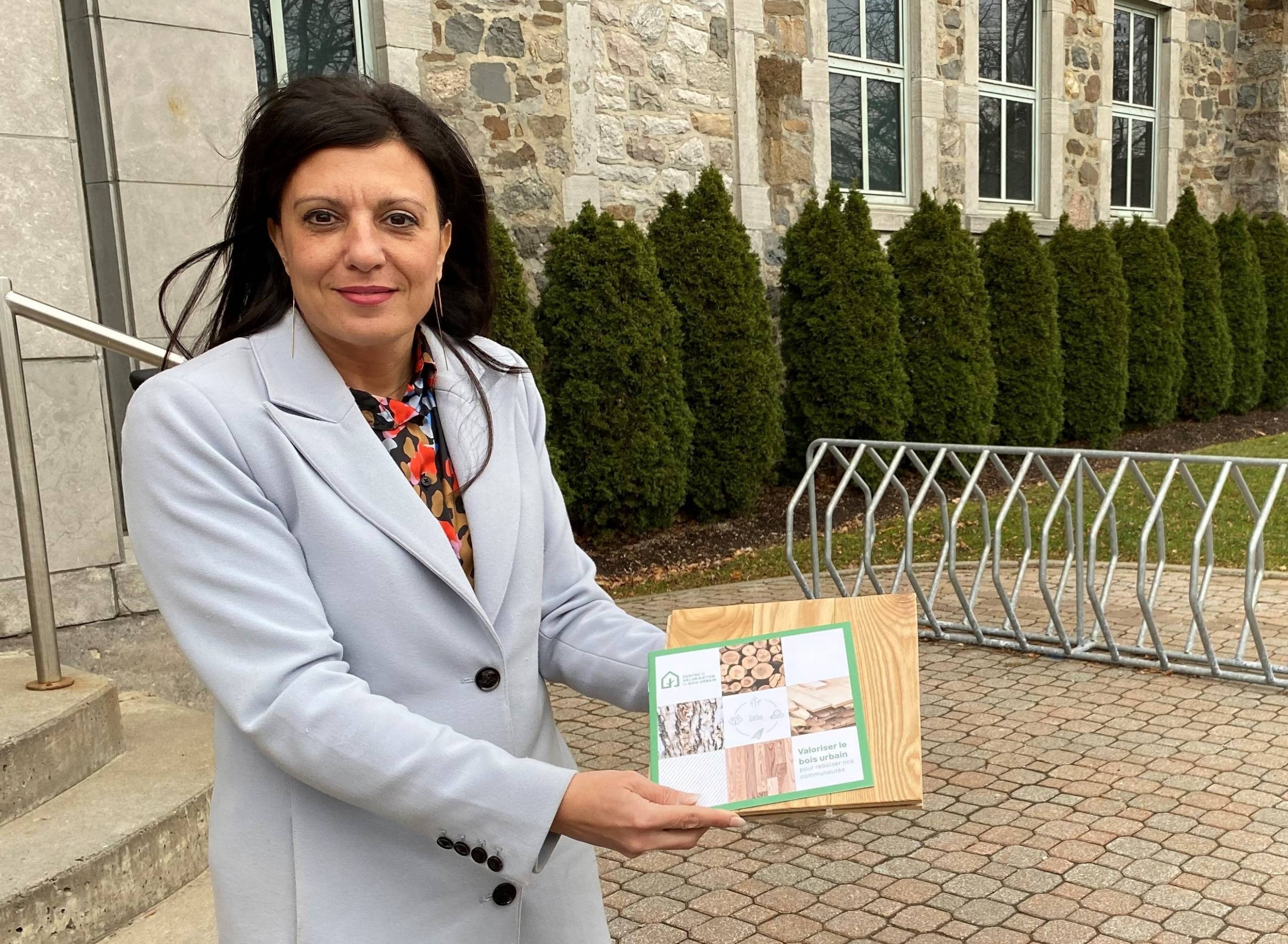 Marie-Dominique Taillon est temporairement suspendue