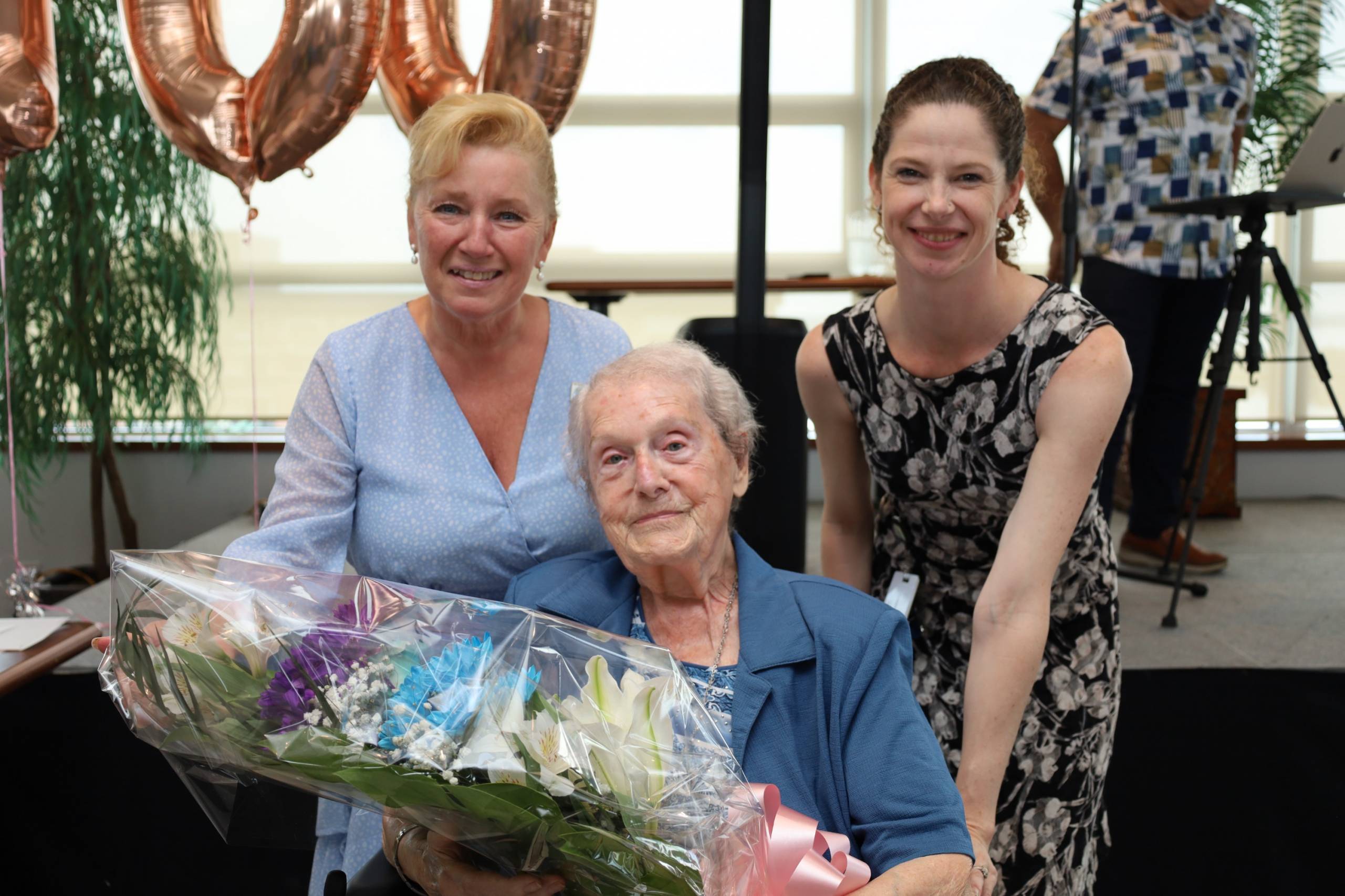 Une centenaire au Manoir Brossard