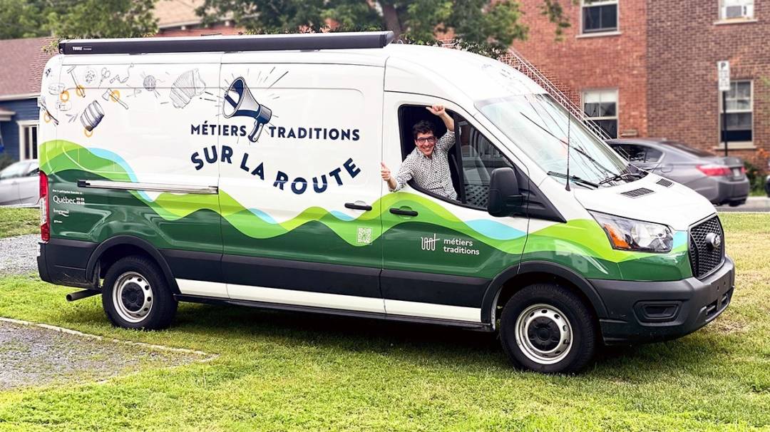 La camionnette Métiers & Traditions entame une deuxième tournée