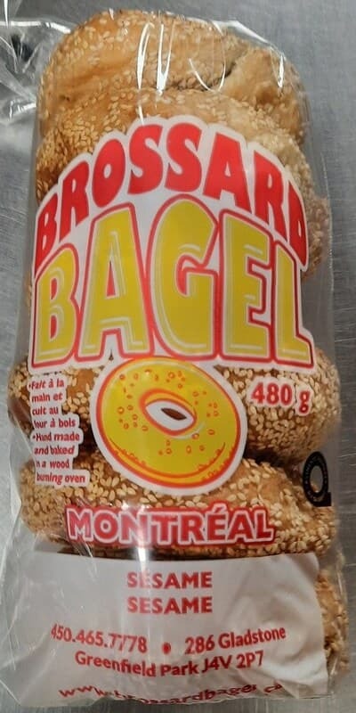 Brossard Bagel : un rappel de produits