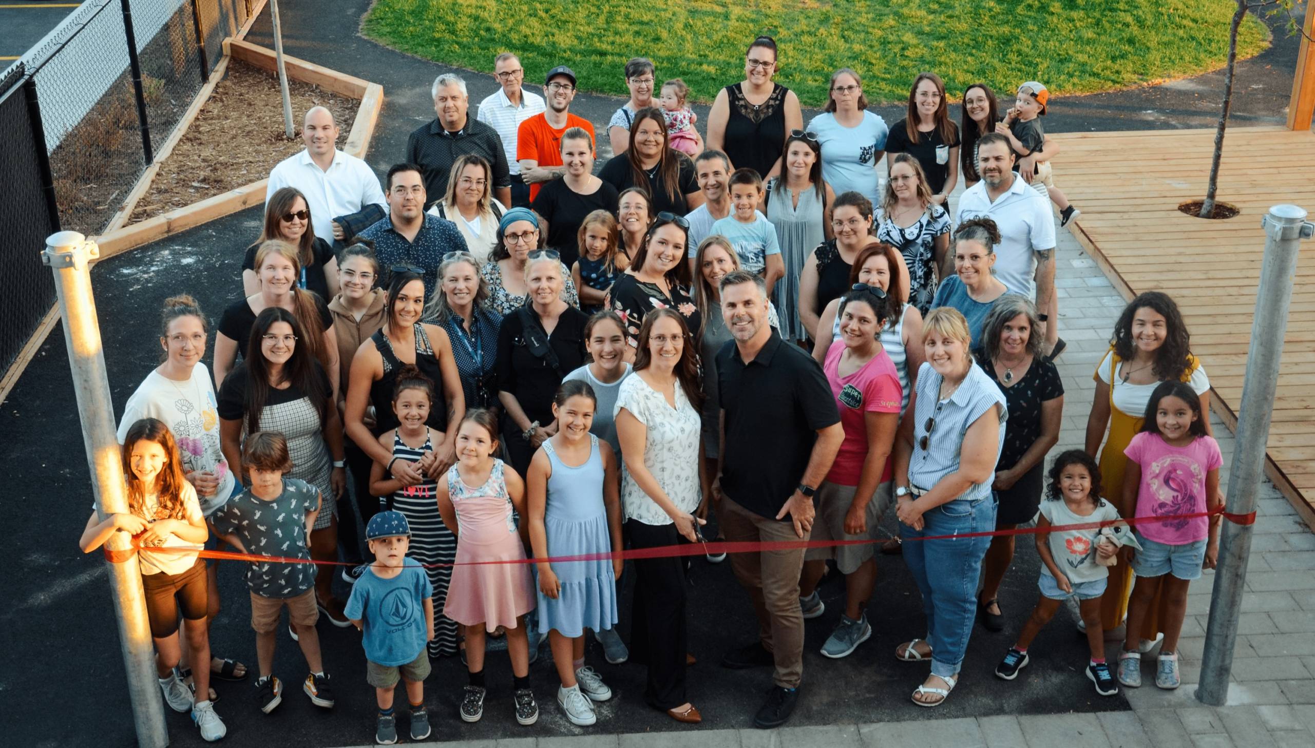 Candiac : La mère Schtroumph ouvre son nouveau CPE