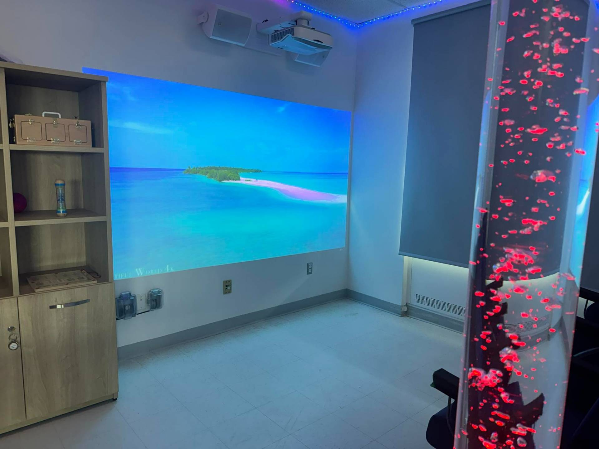 Pour diminuer l’anxiété : une nouvelle salle d’inspiration Snoezelen à l’Hôpital Charles-Le Moyne