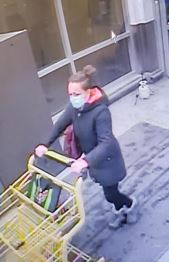 Suspecte de vol à l’étalage recherchée