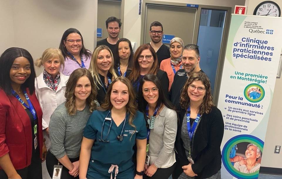 Infirmières praticiennes spécialisées : la première clinique de la Montérégie à Brossard