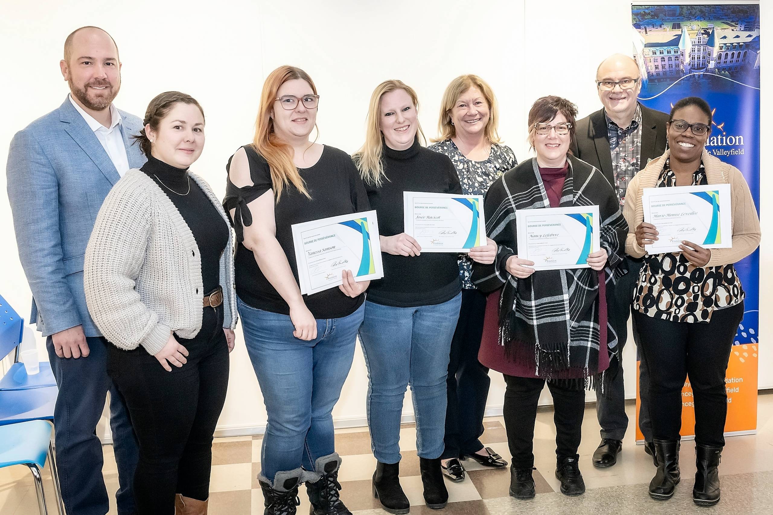 29 nouveaux boursiers de la Fondation du Cégep de Valleyfield