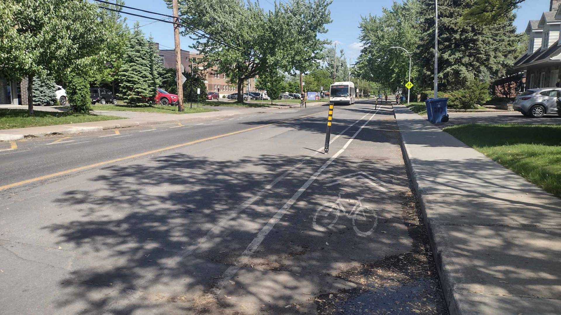 Saint-Lambert : la bande cyclable sur Tiffin devrait être prolongée