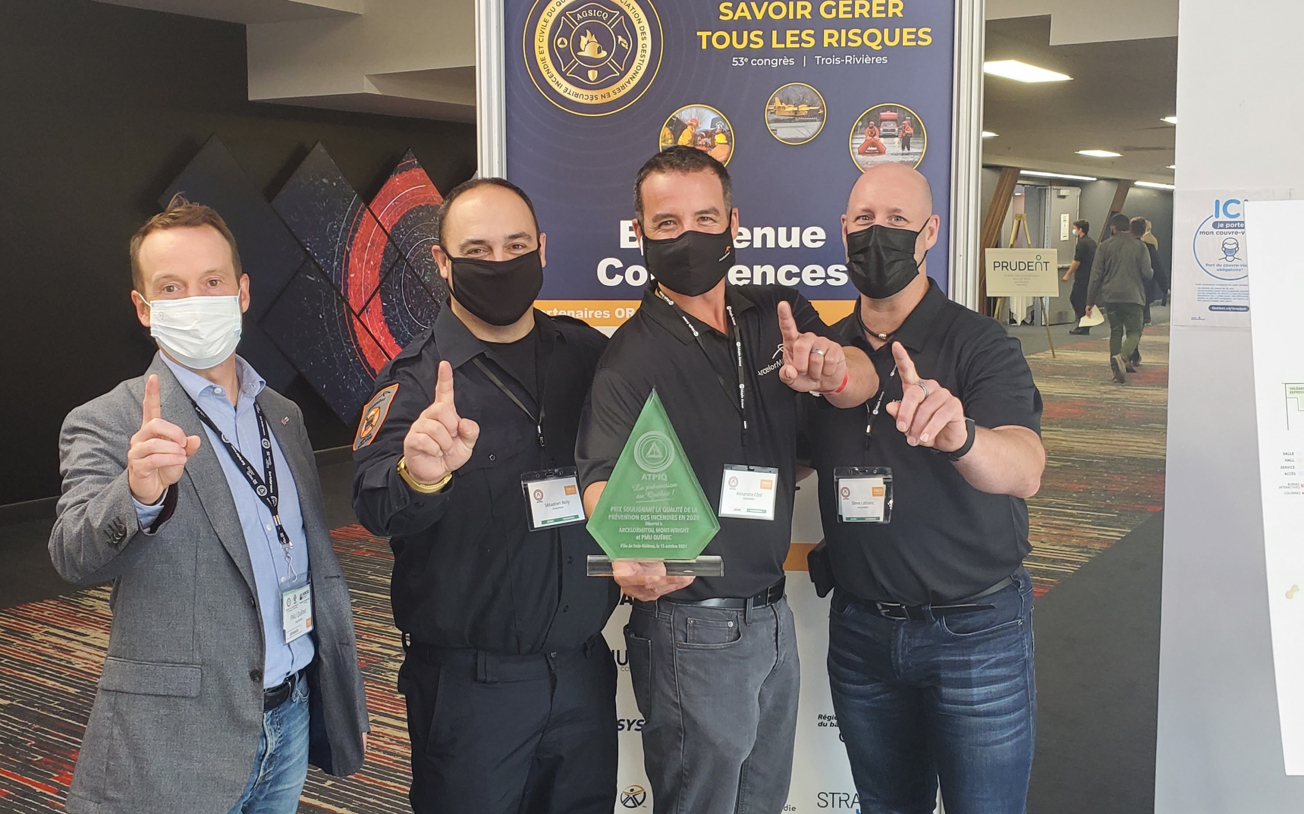 Une entreprise de Delson couronnée la reine de la prévention incendie au Québec