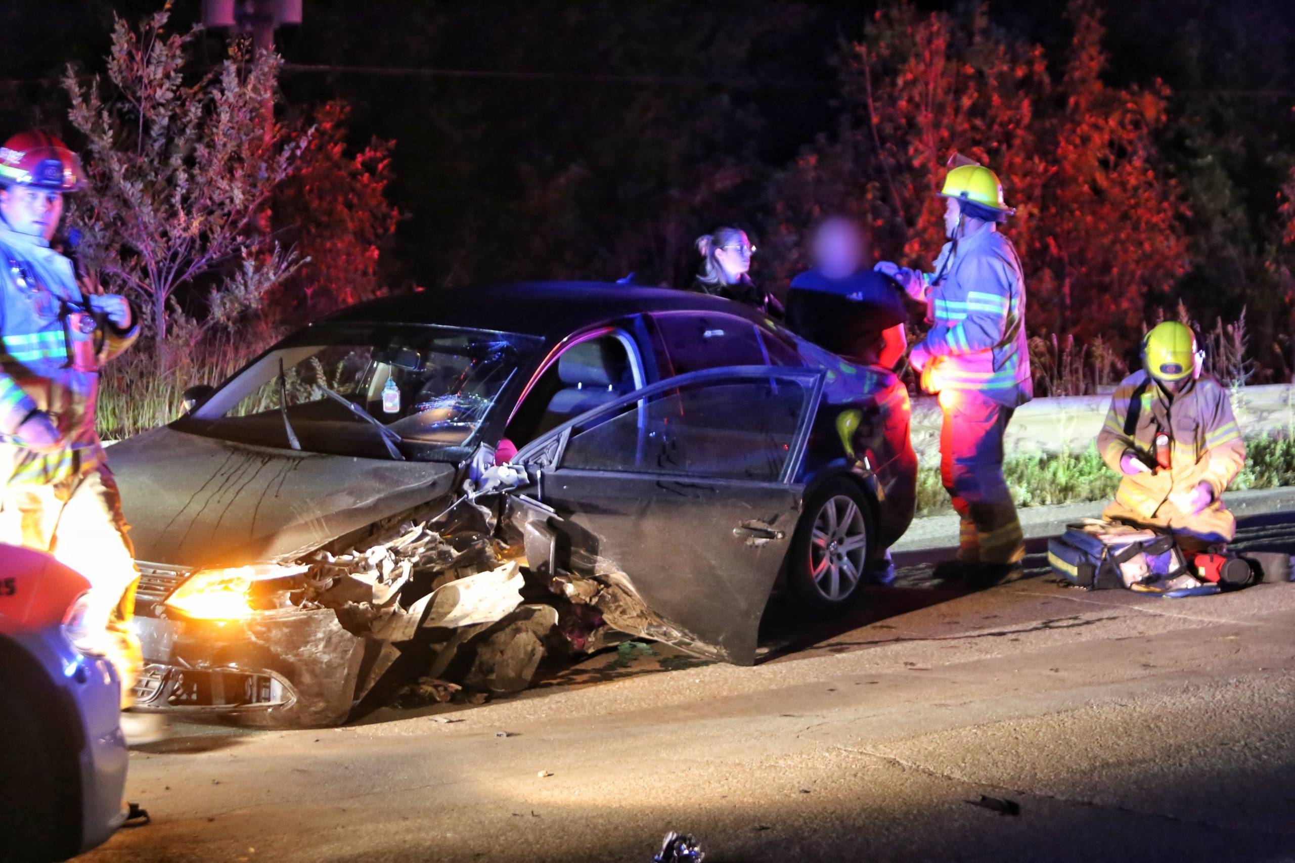 Arrêté après avoir été impliqué dans deux accidents