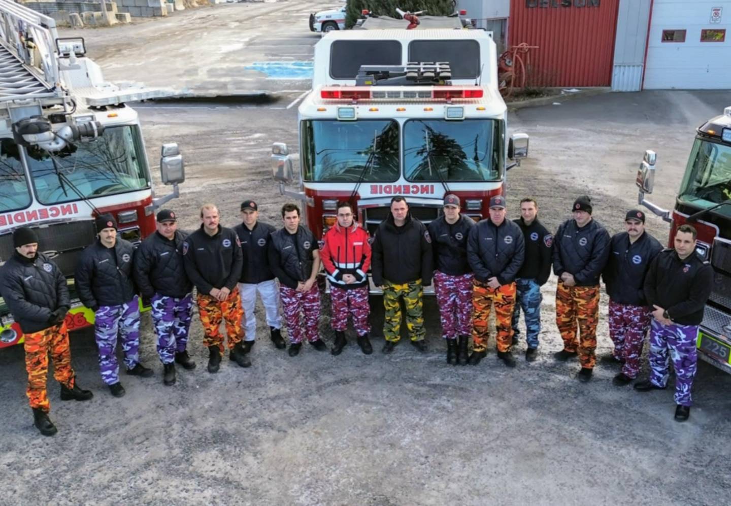 L’Association des pompiers de l’Alliance des Grandes-Seigneuries réclame des conditions de travail équitables