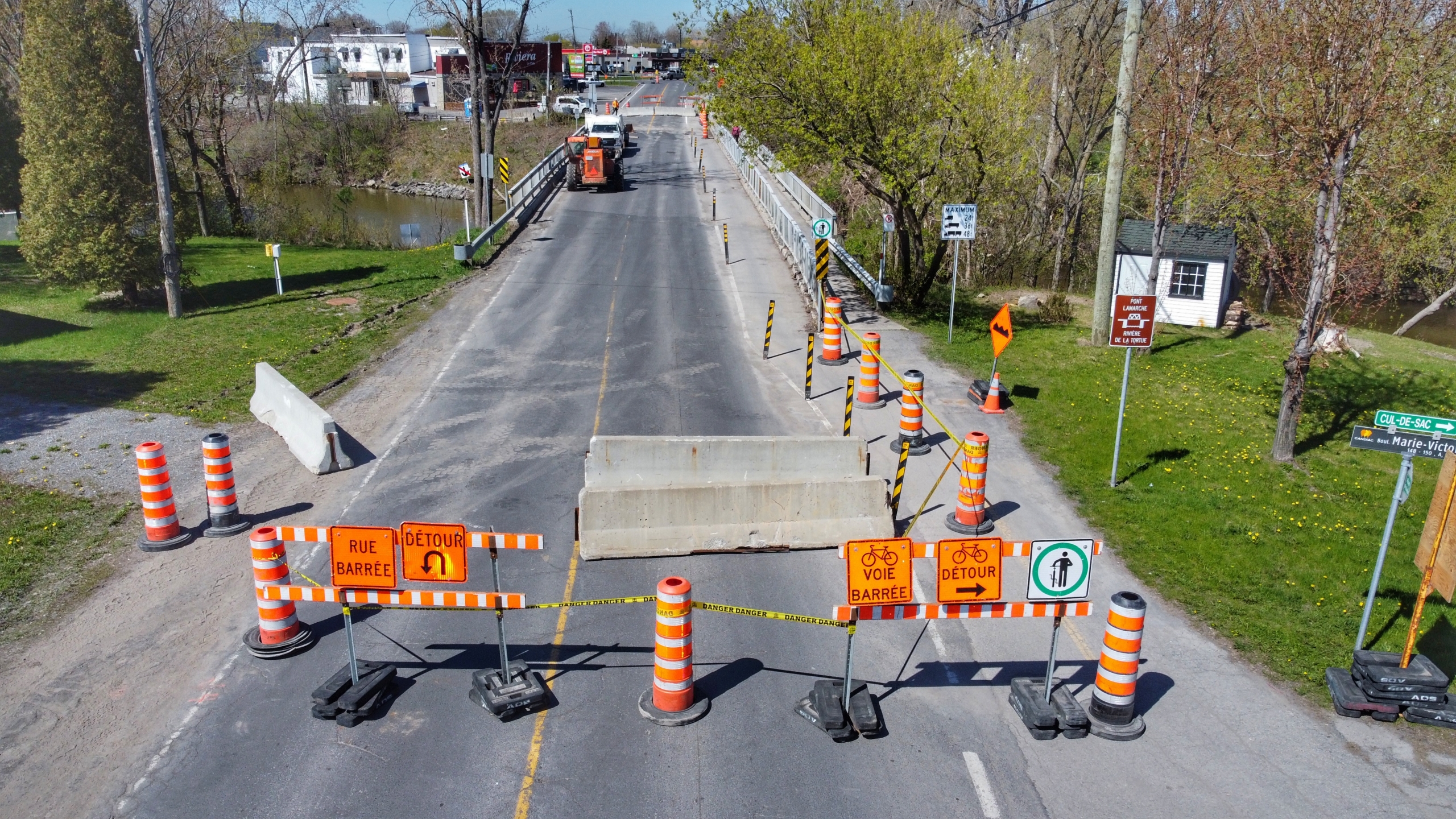 Le pont Lamarche rouvre plus tôt que prévu