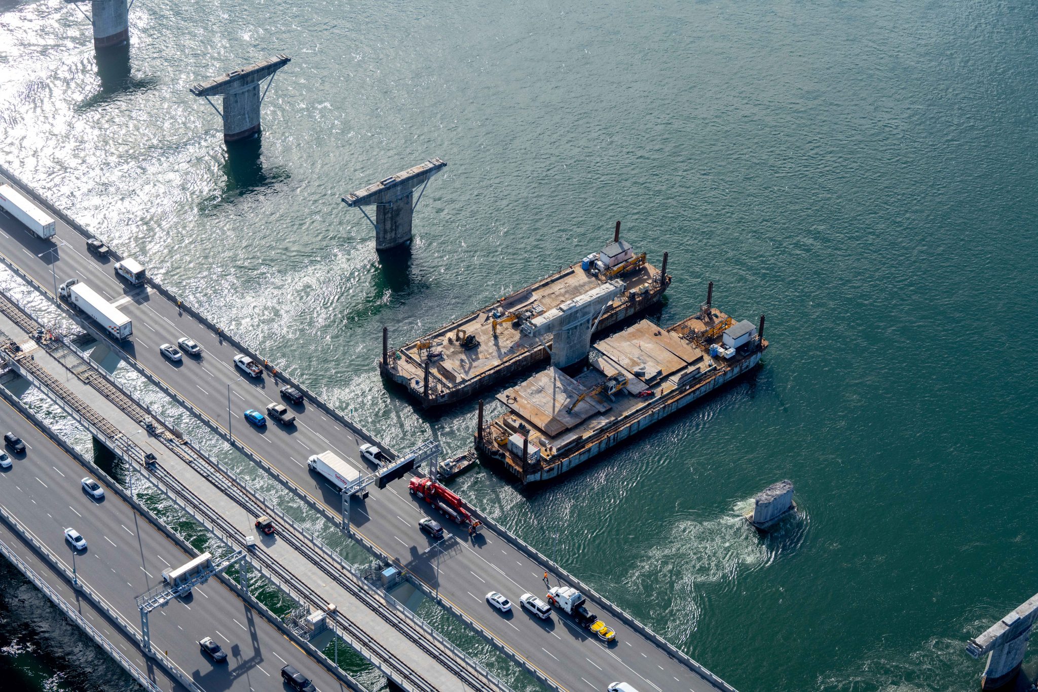 PHOTOS – Le pont Champlain perdra bientôt ses jambes