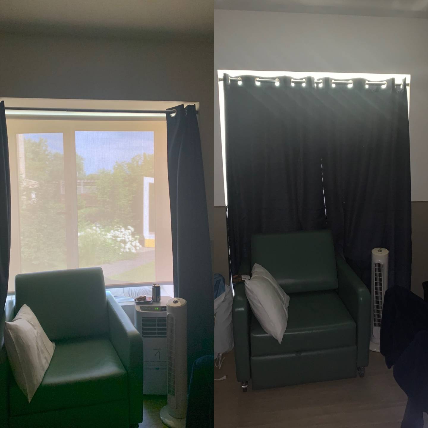 CHSLD à La Prairie : des rideaux opaques offrent du réconfort