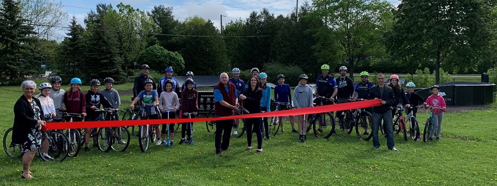 Une nouvelle piste de pumptrack à Saint-Isidore