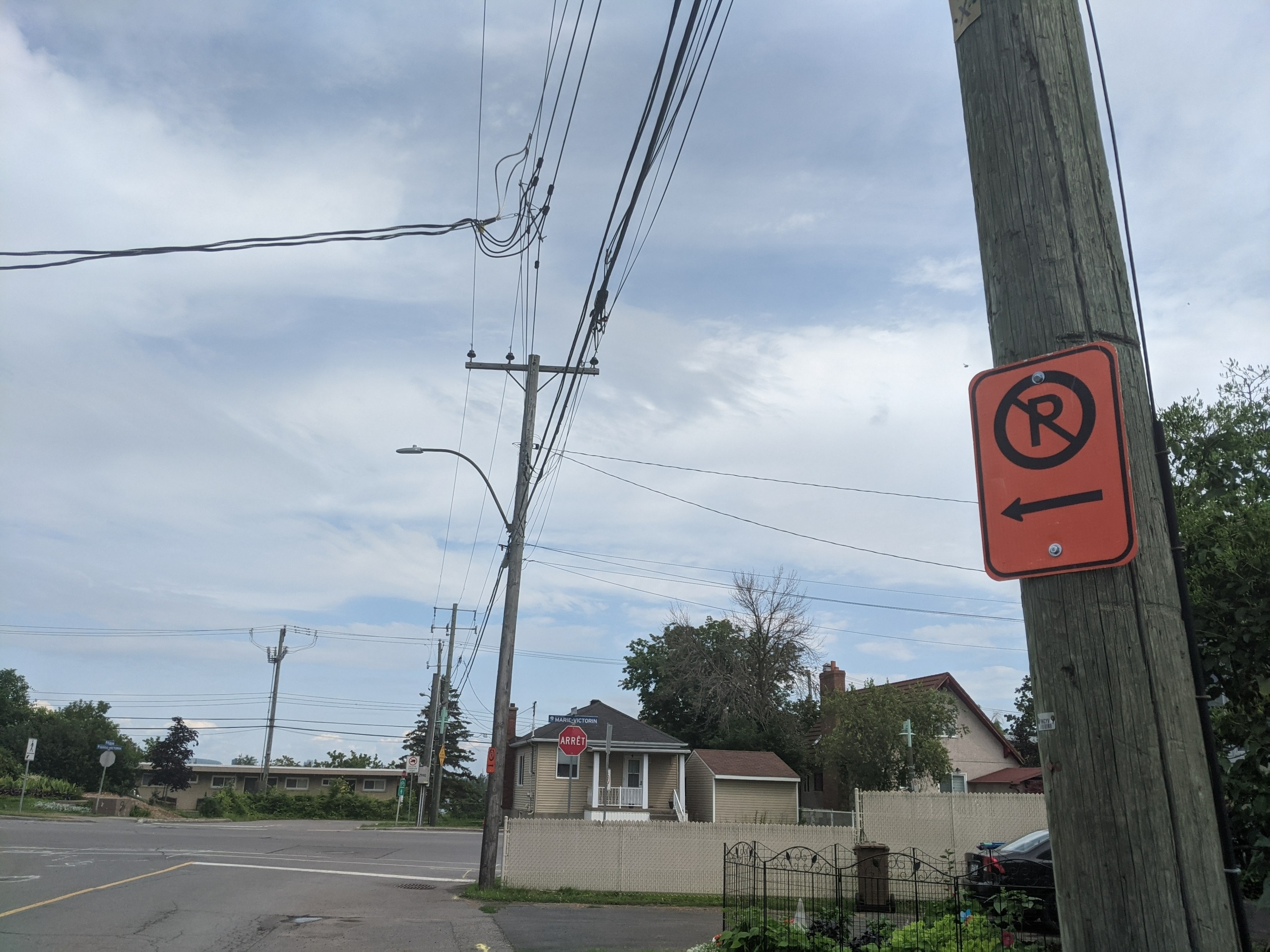 Rue Lamarche à Sainte-Catherine : réorganisation des aires de stationnement