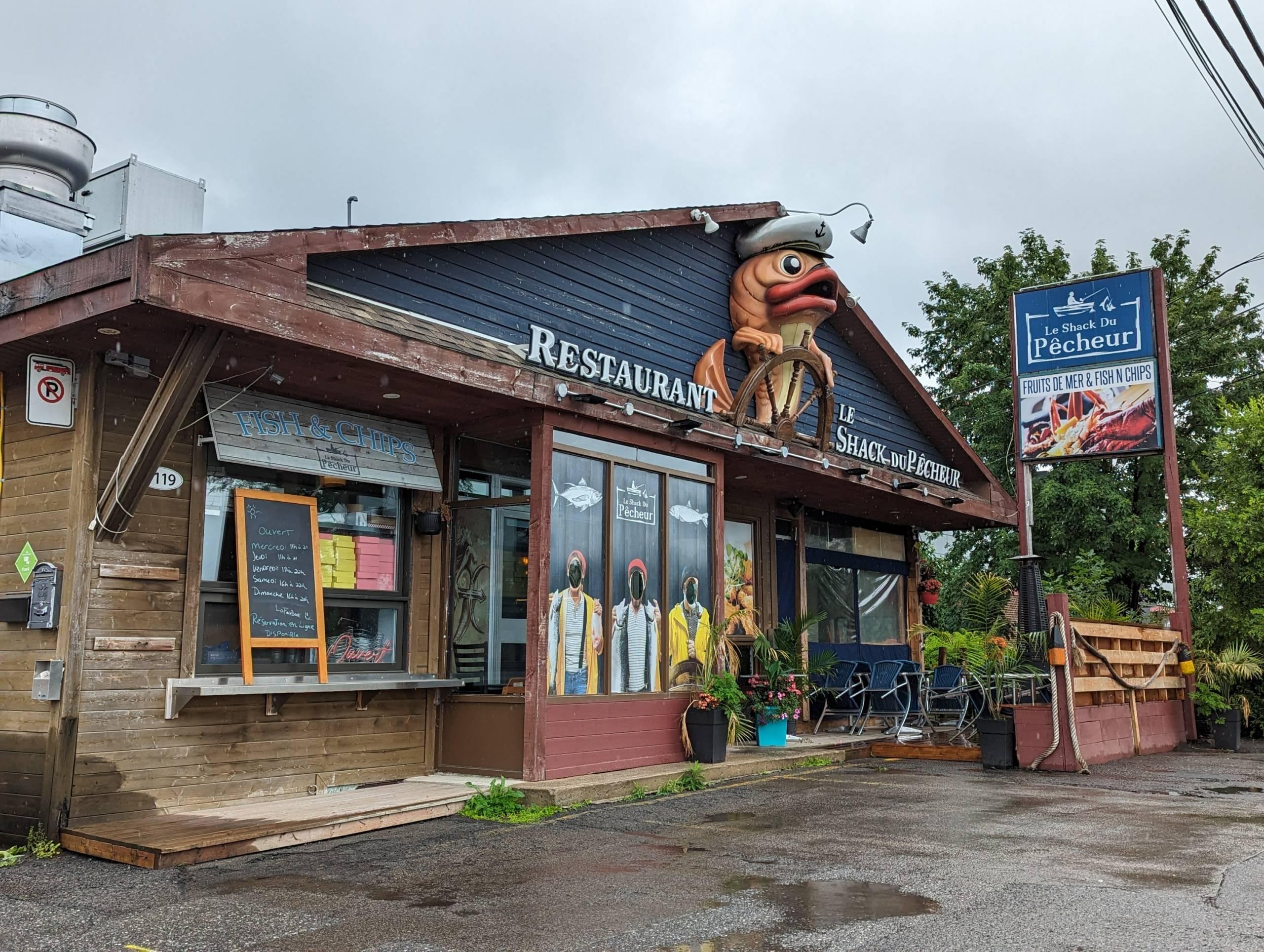 Le Shack du pêcheur a rouvert ses portes à La Prairie