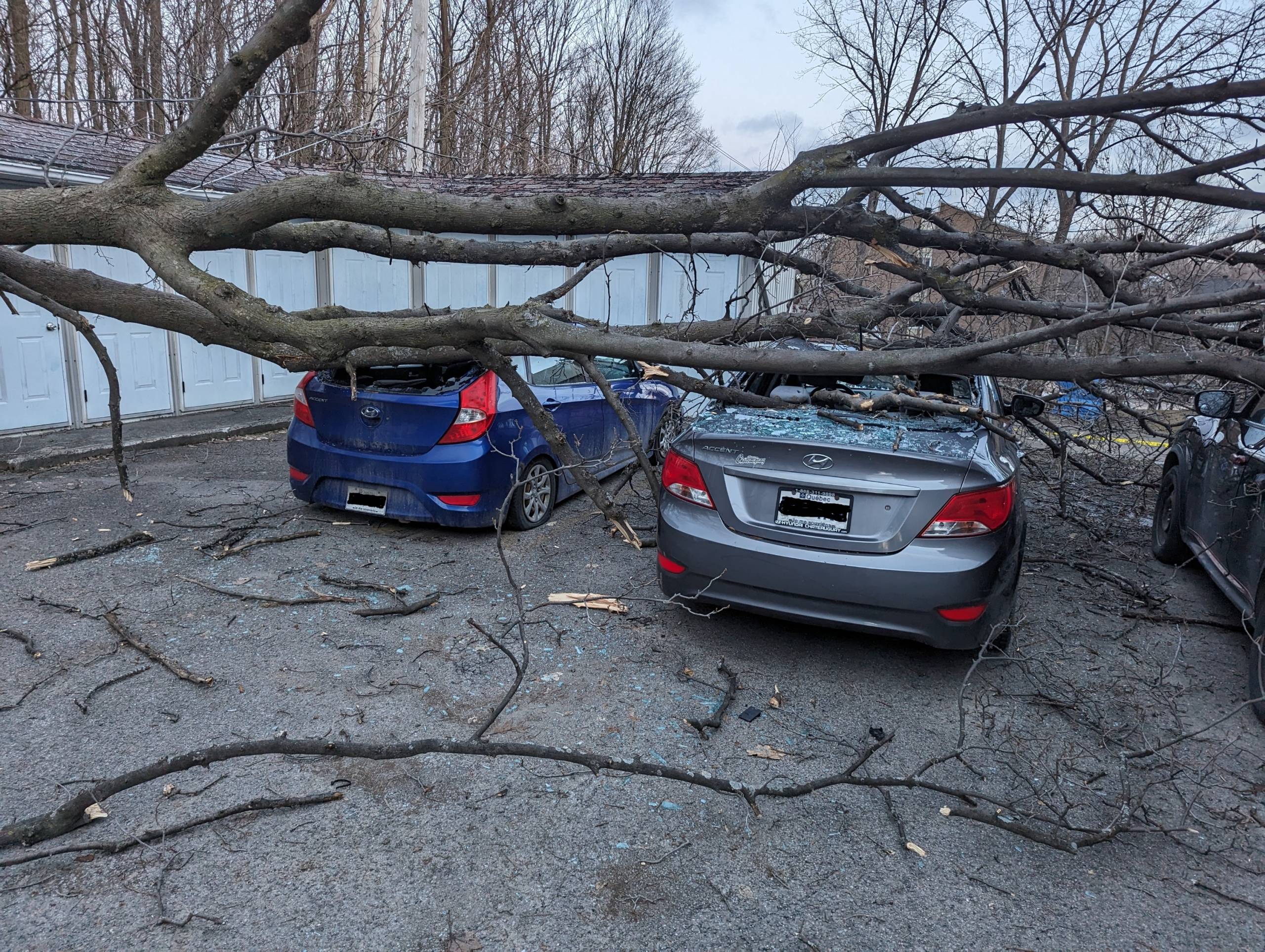 La météo fait des dégâts