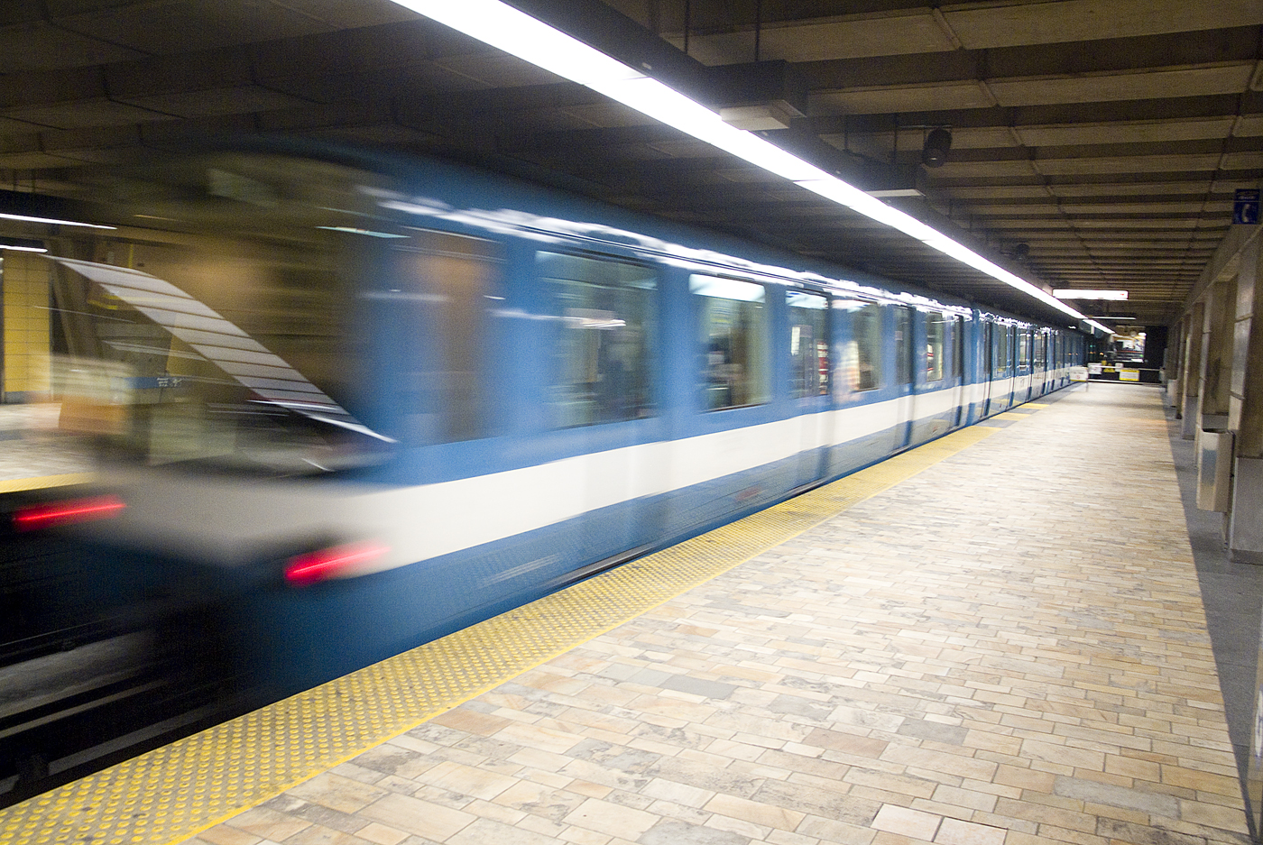 Hausse marquée de l’achalandage sur la ligne jaune mardi matin