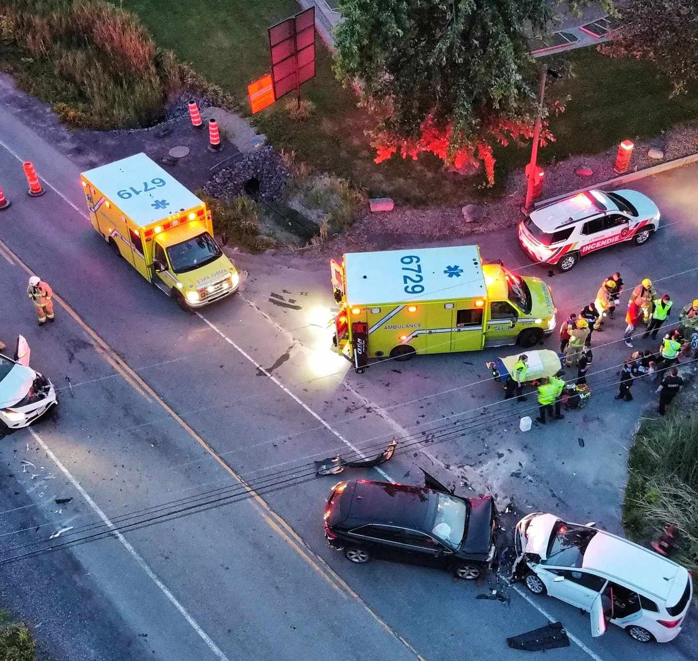 Six blessés dont deux enfants dans un accident à Saint-Philippe