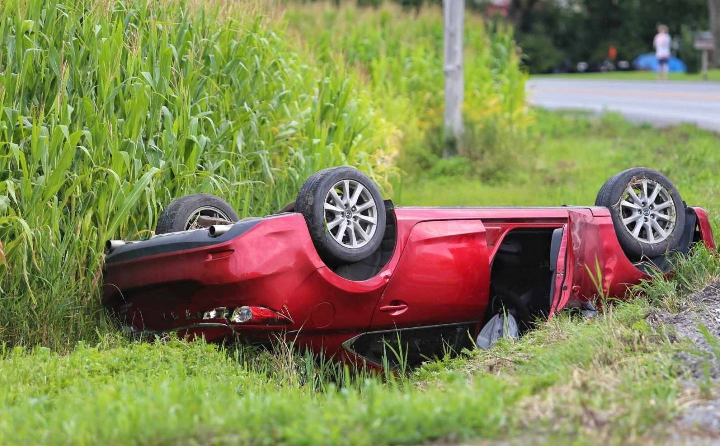 Trois blessés dans un accident à Saint-Constant