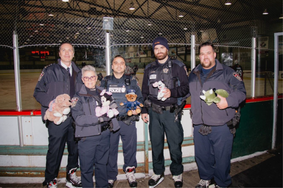 Police Roussillon embarque dans le défi Lancer du toutou