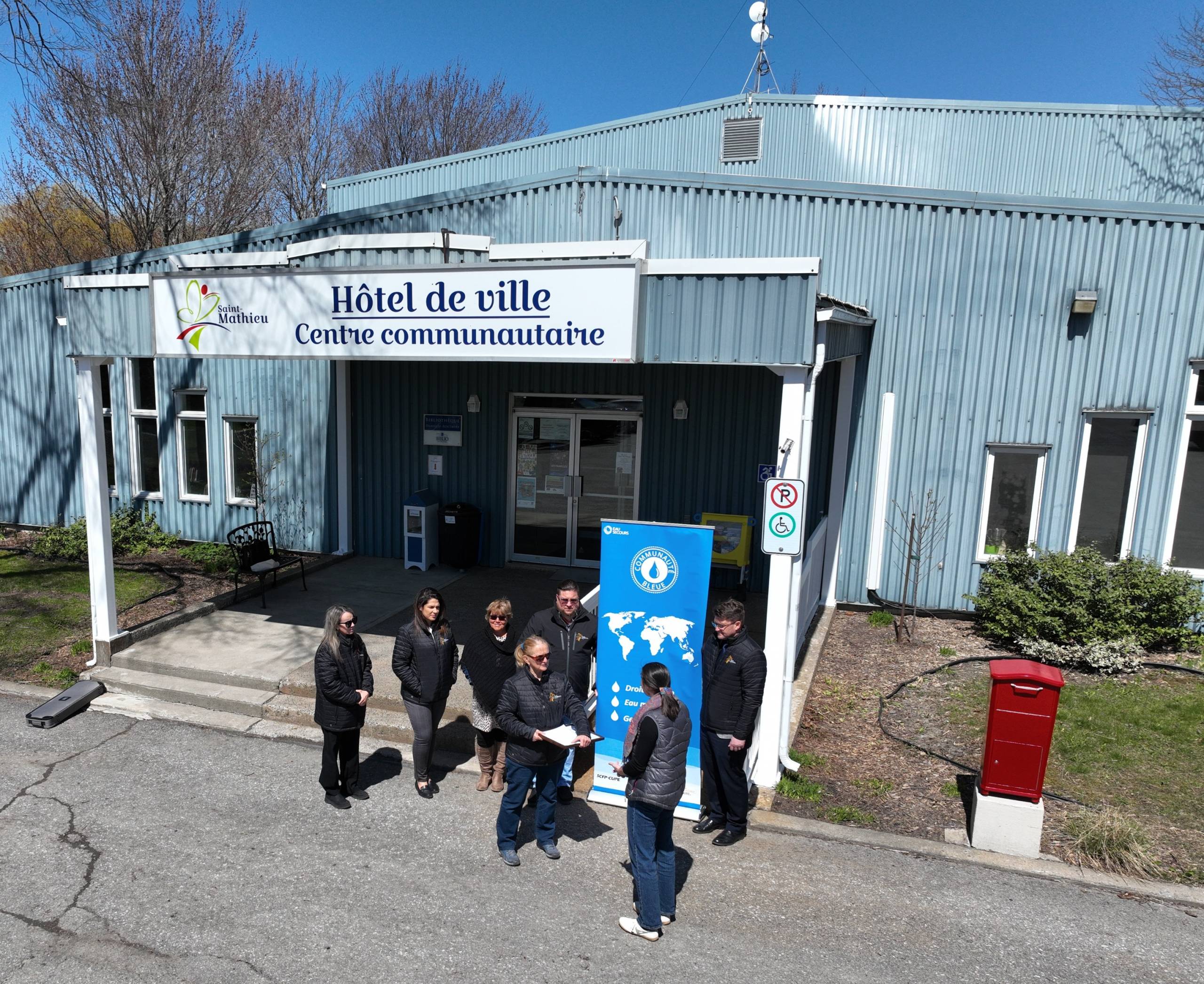 Eau potable : Saint-Mathieu certifiée Communauté bleue