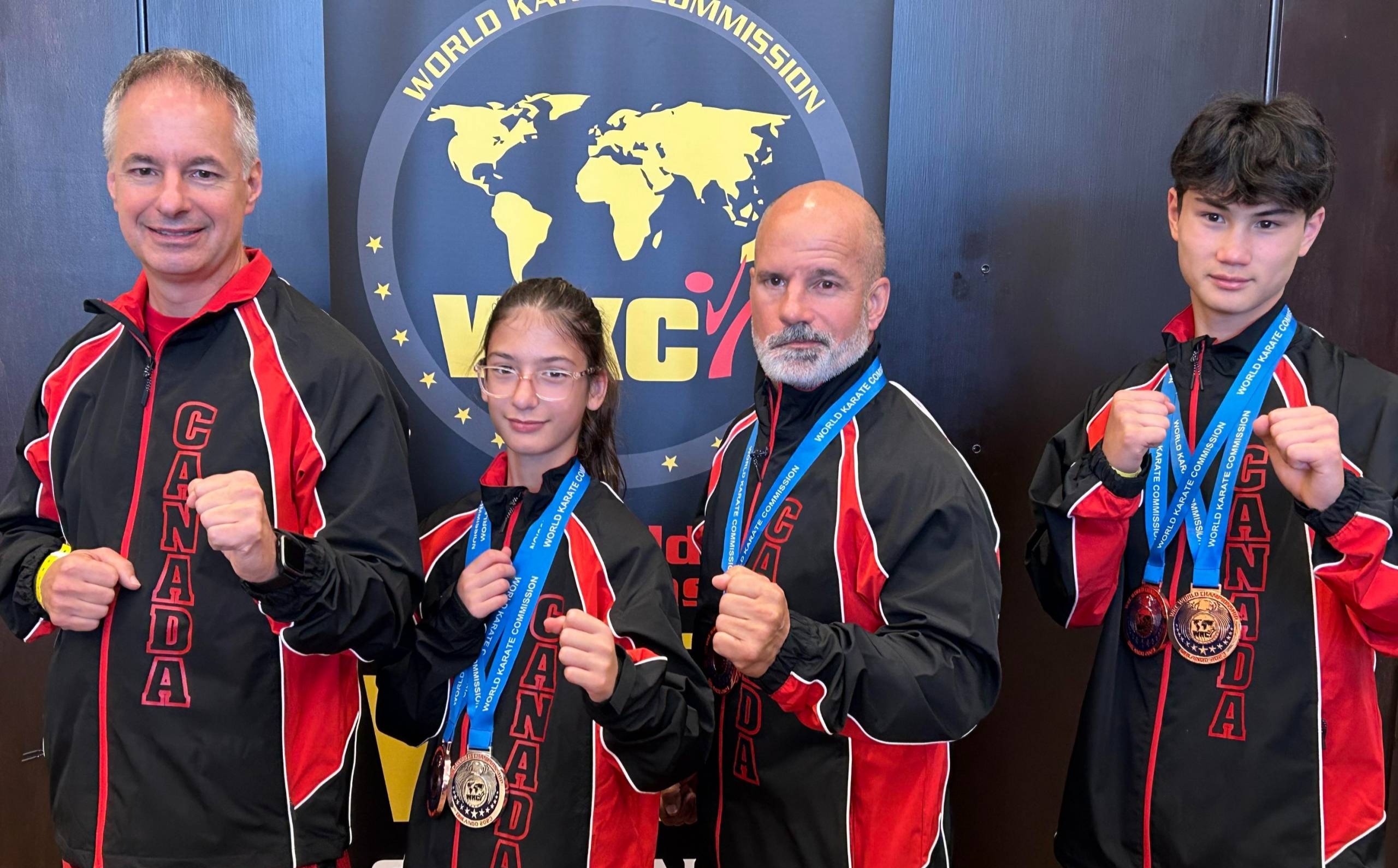 Taikido Longueuil revient des mondiaux de karaté avec cinq médailles