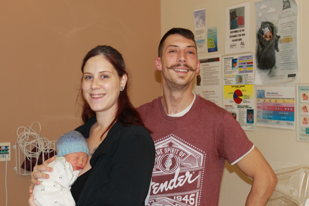 Le premier bébé de l&rsquo;année de l&rsquo;Hôpital Anna-Laberge