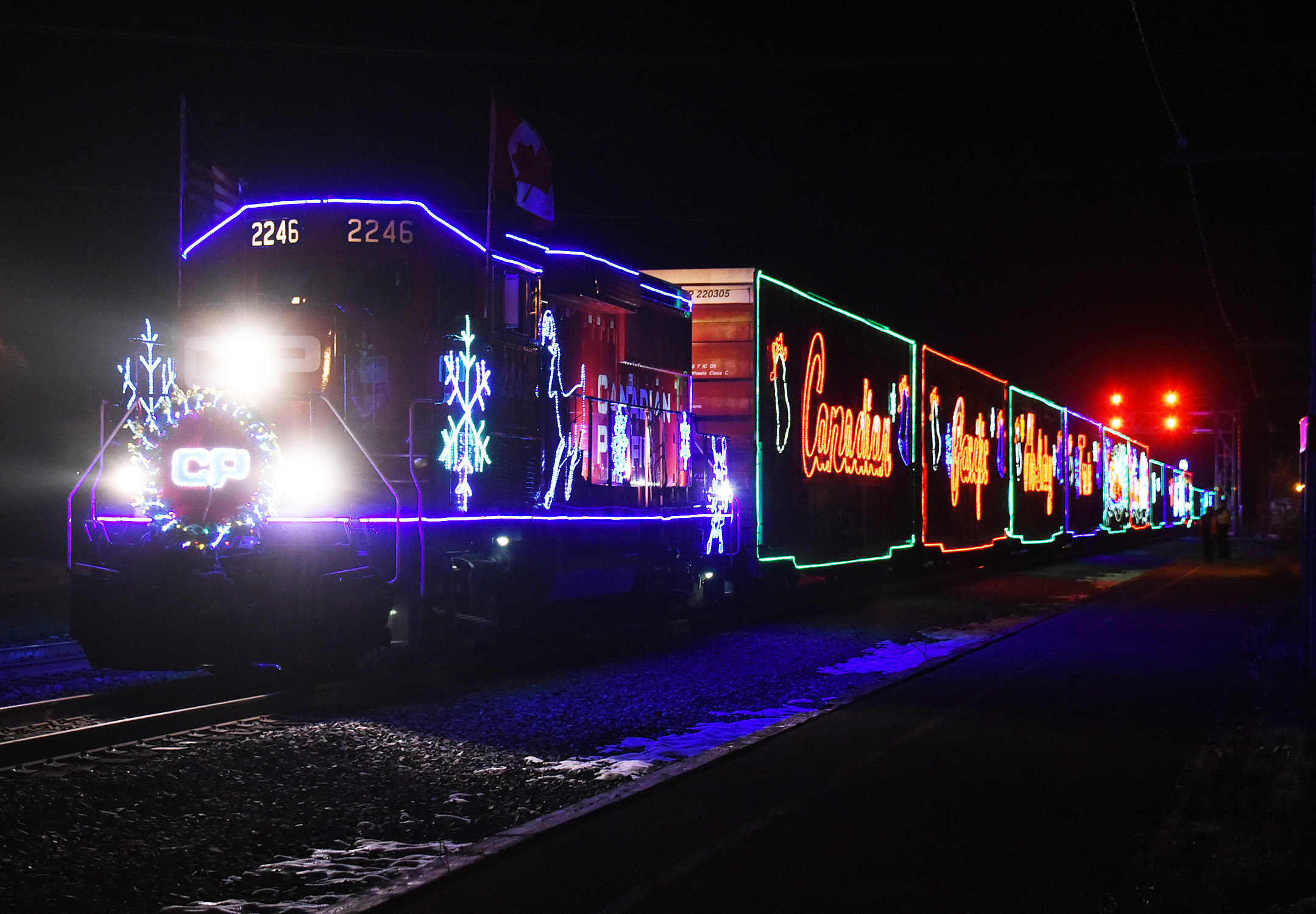 Après une pause de deux ans, le train des Fêtes est de retour