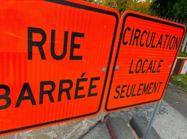 Avenue Malo à Brossard : d’imposants travaux à près de 10 M$