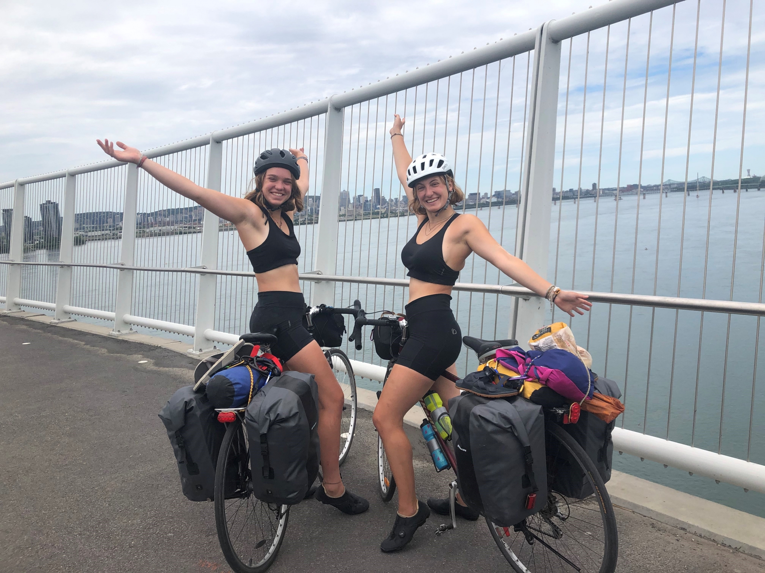 Elles pédalent de Gaspé à Vancouver pour l’environnement