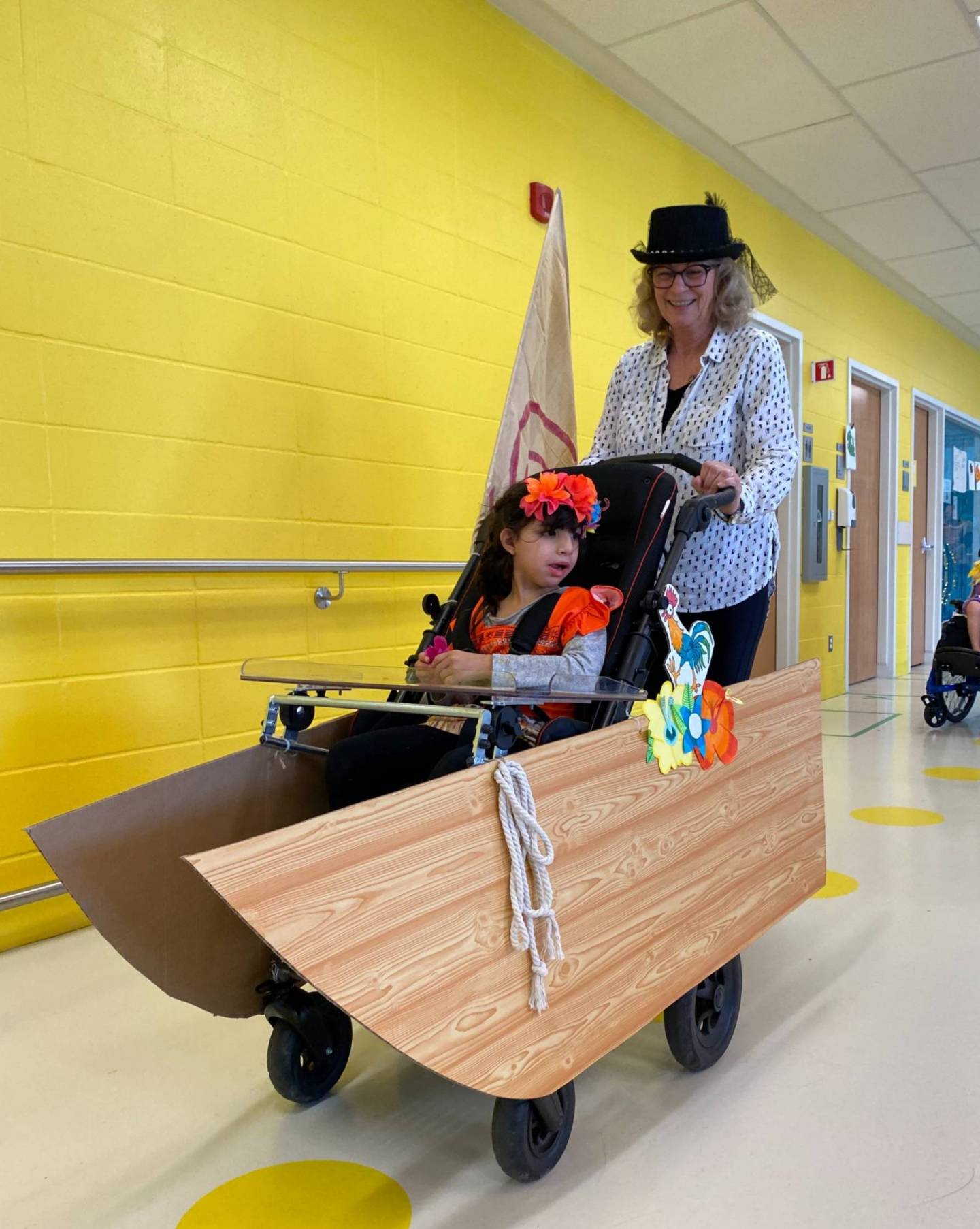 Des costumes d&rsquo;Halloween pour enfants en fauteuil roulant créés par des élèves de Billings