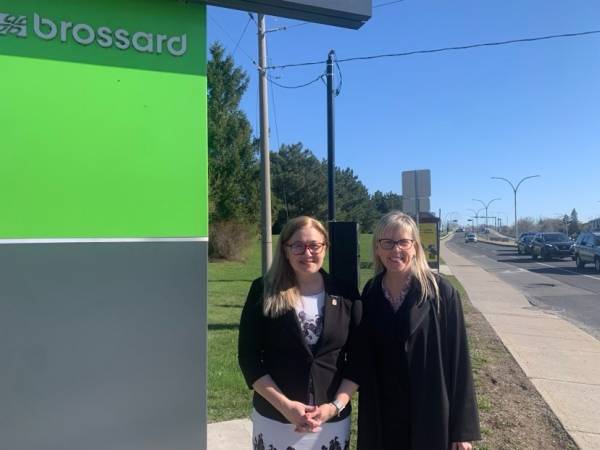 Brossard : une voie réservée sur le boul. Pelletier