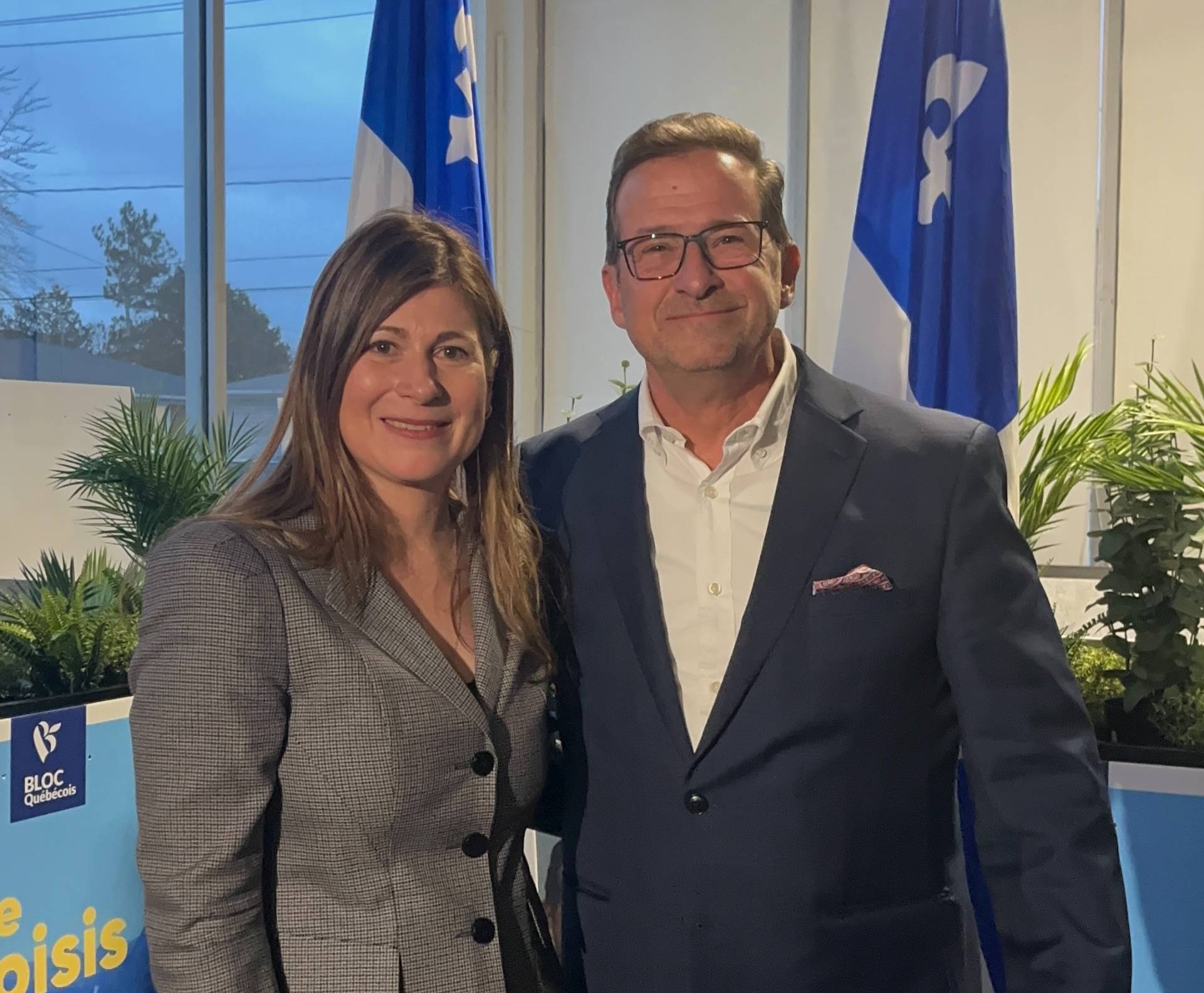 Élections fédérales : Yves-François Blanchet à Longueuil