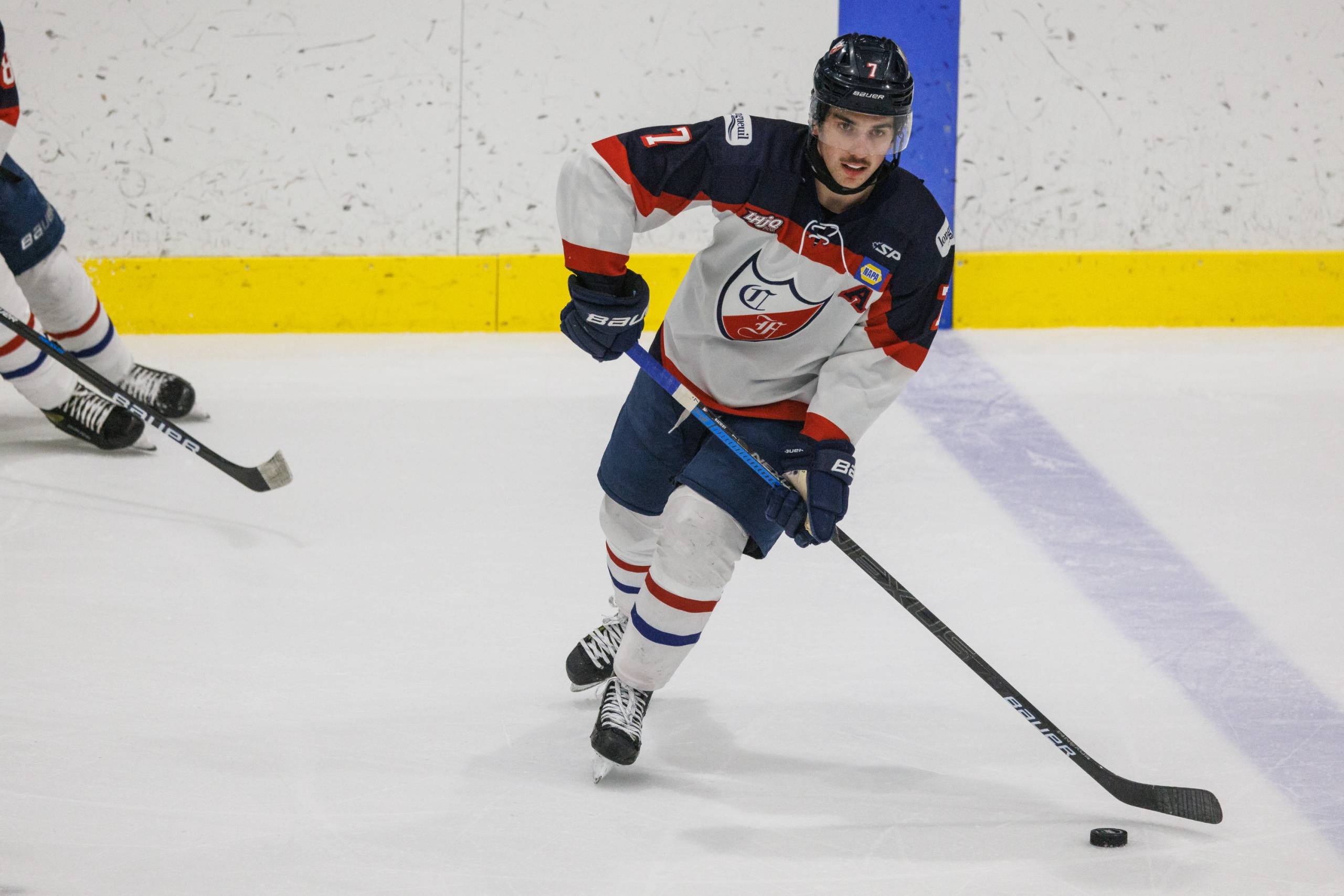 L’ancien capitaine du Collège Français au camp des Lions de Trois-Rivières