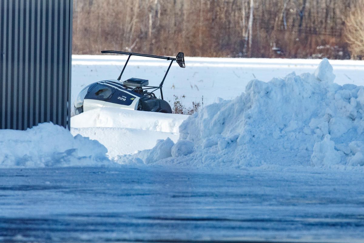Un hélicoptère s&rsquo;abime au décollage à Saint-Hubert