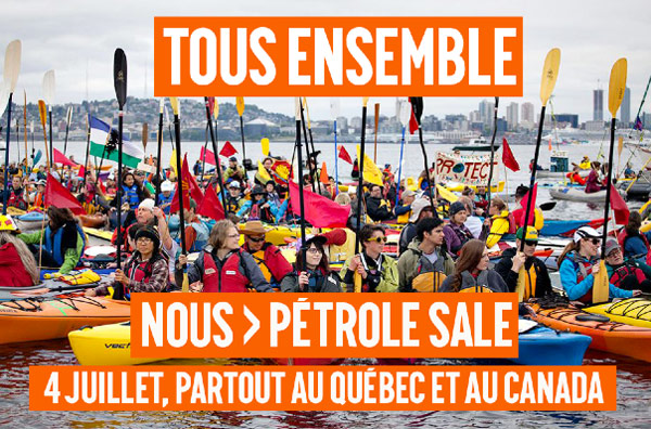 « Nous valons mieux que le pétrole sale des sables bitumineux »