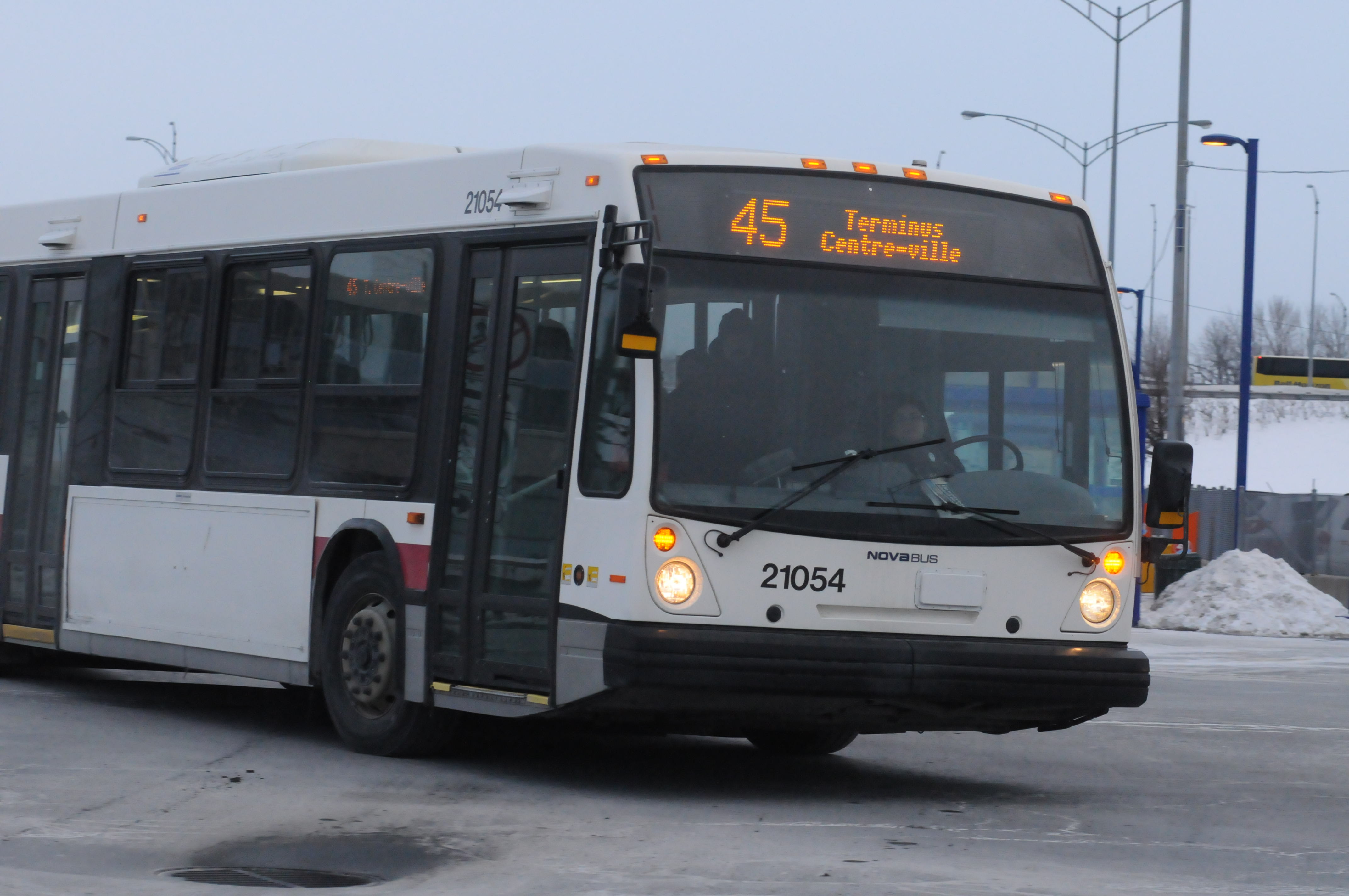 Transport en commun : des services modifiés pour la période des Fêtes