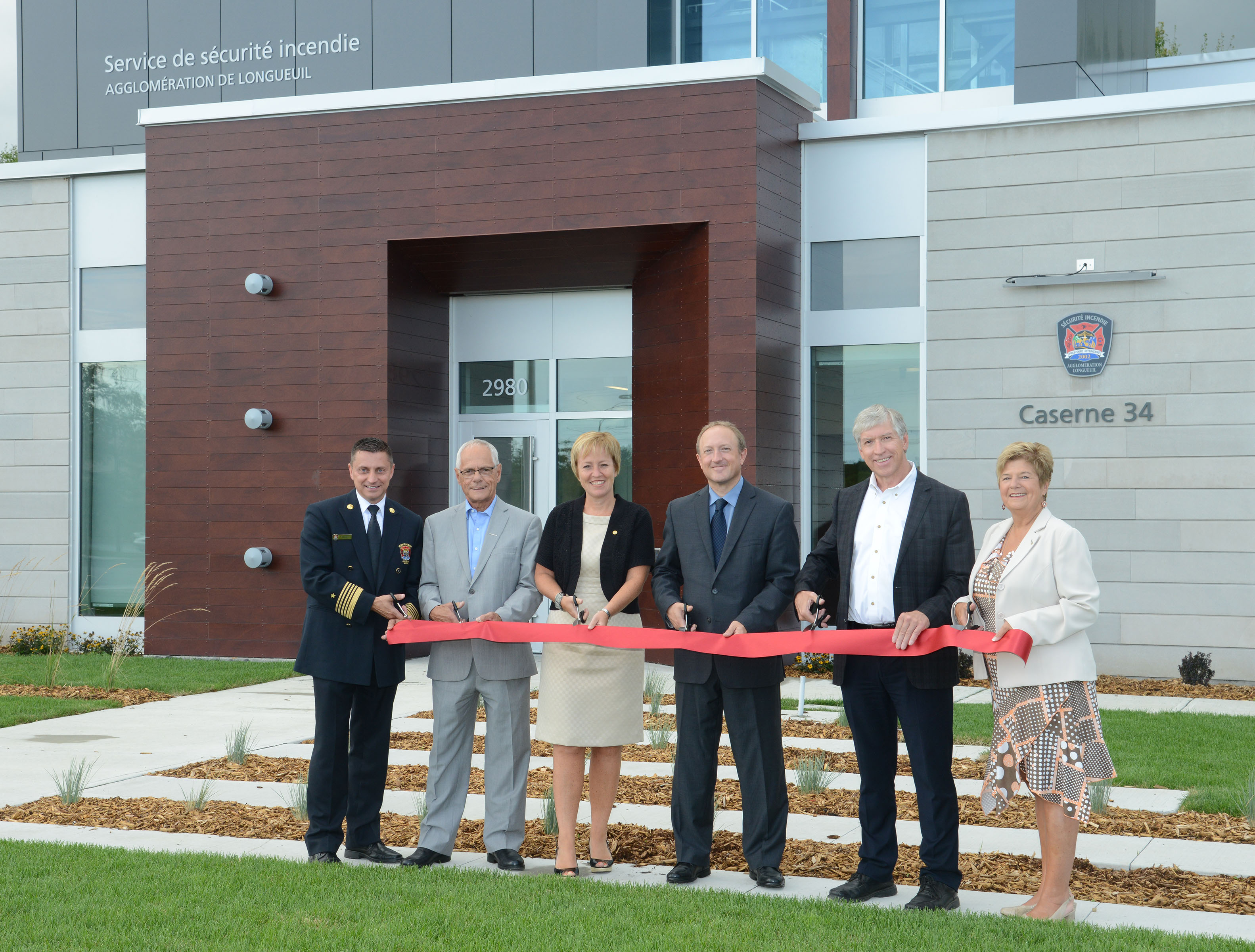La caserne 34 inaugurée avec 20 mois de retard